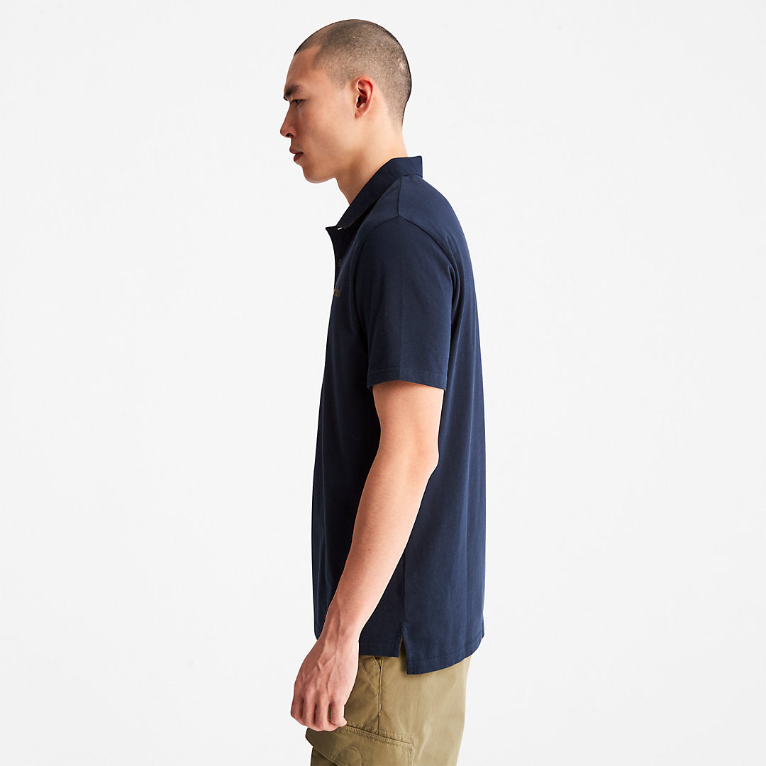 Timberland Mens Outdoor Heritage Polo Shirt for Men in Navy
