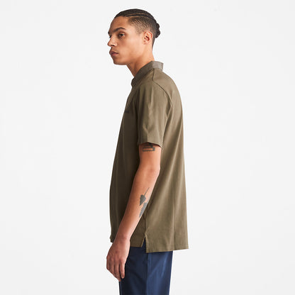 Timberland Mens Outdoor Heritage Polo Shirt for Men in Dark Green