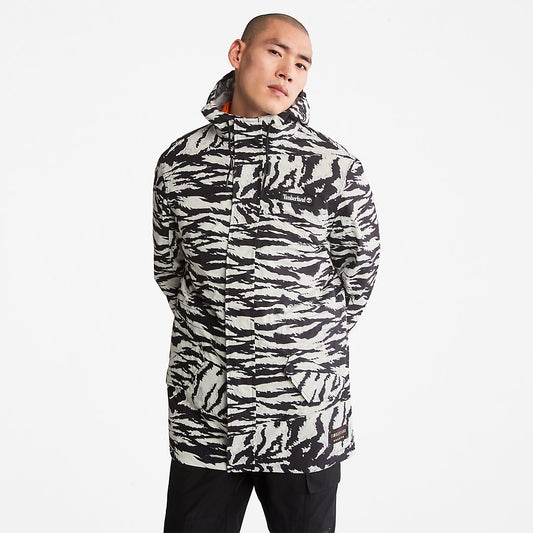 Timberland Mens All Gender 3-in-1 Year of the Tiger Jacket in White