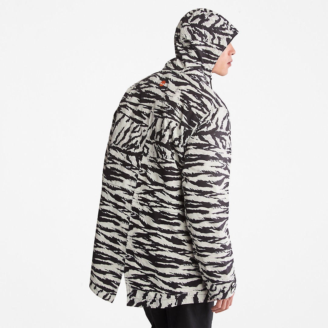 Timberland Mens All Gender 3-in-1 Year of the Tiger Jacket in White