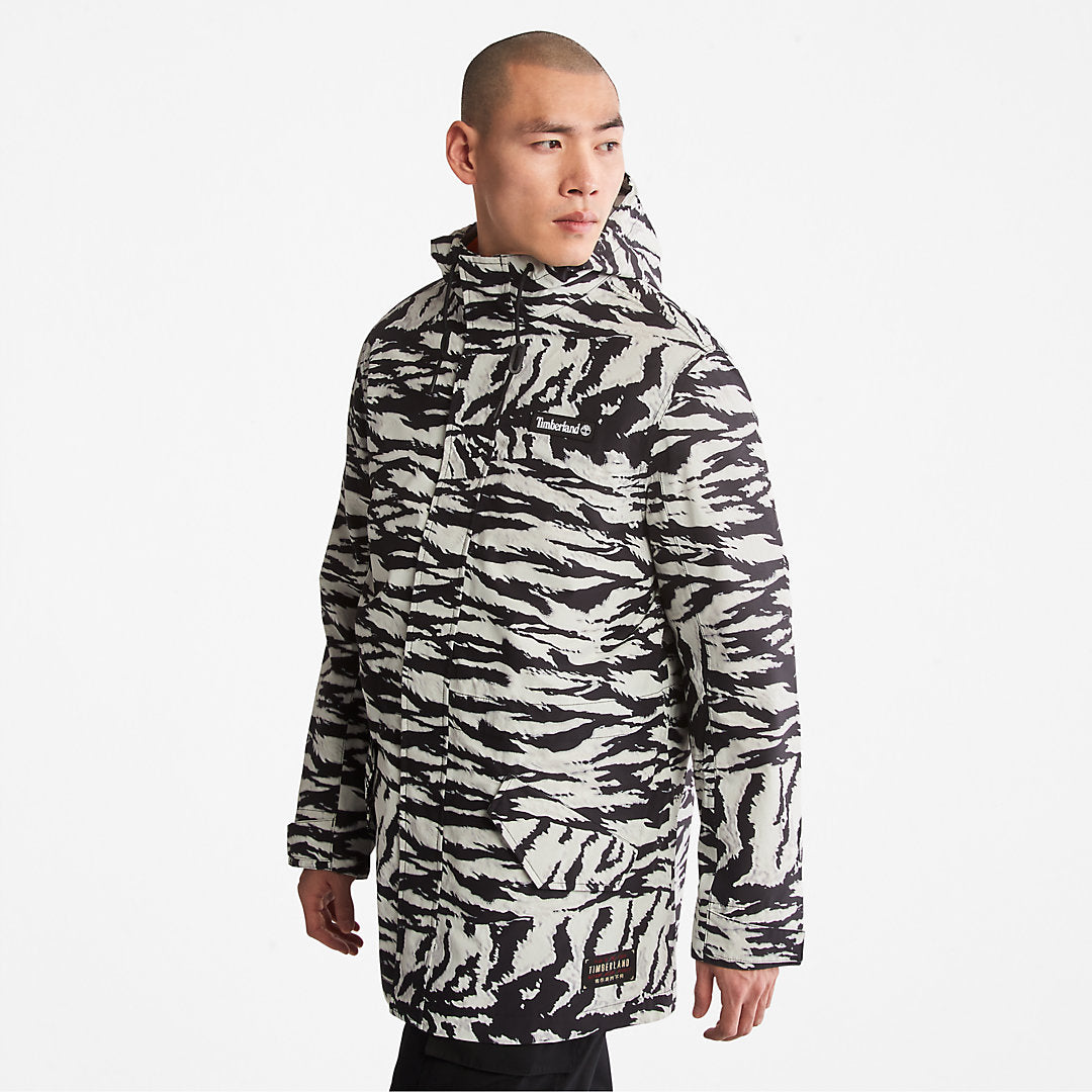 Timberland Mens All Gender 3-in-1 Year of the Tiger Jacket in White