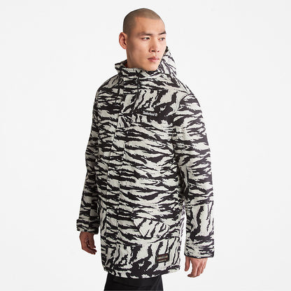 Timberland Mens All Gender 3-in-1 Year of the Tiger Jacket in White
