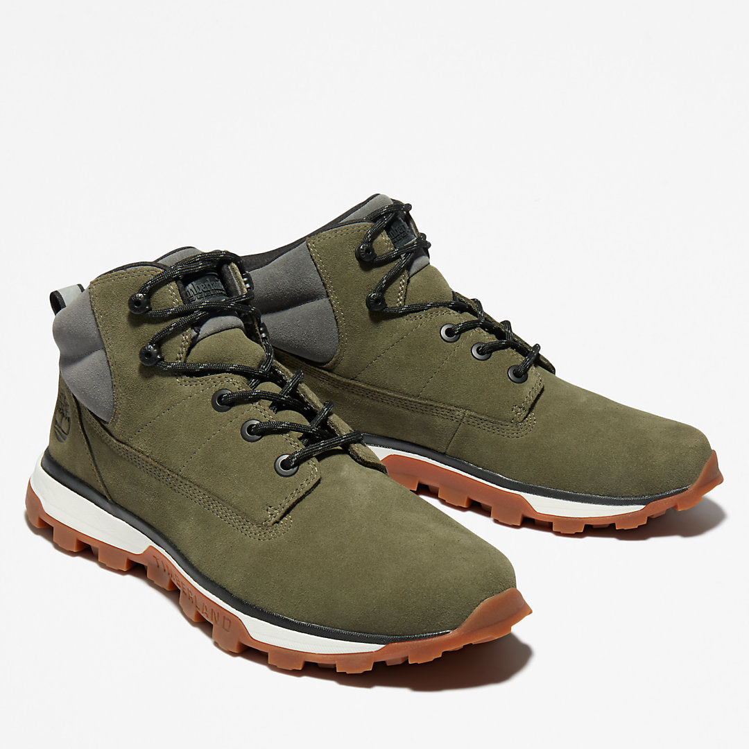 Timberland Mens Treeline Chukka for Men in Dark Green