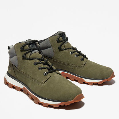 Timberland Mens Treeline Chukka for Men in Dark Green