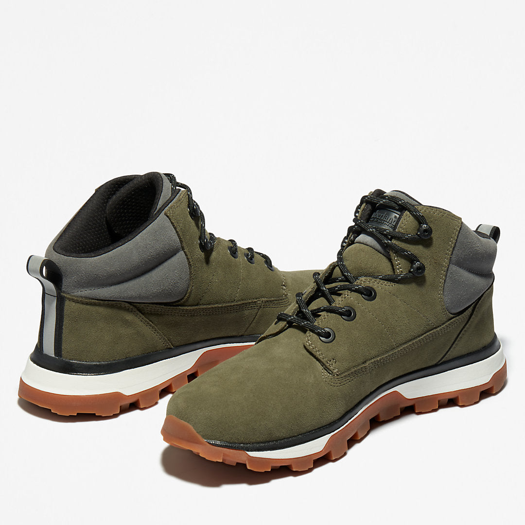 Timberland Mens Treeline Chukka for Men in Dark Green