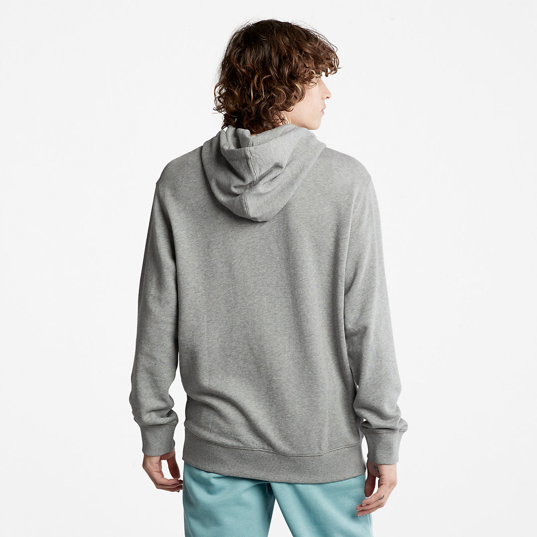 Timberland Mens Logo Hoodie for Men in Grey