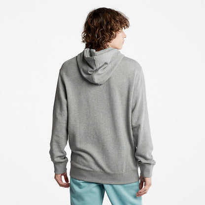 Timberland Mens Logo Hoodie for Men in Grey