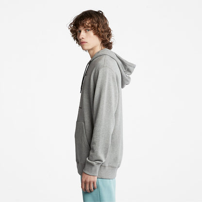 Timberland Mens Logo Hoodie for Men in Grey