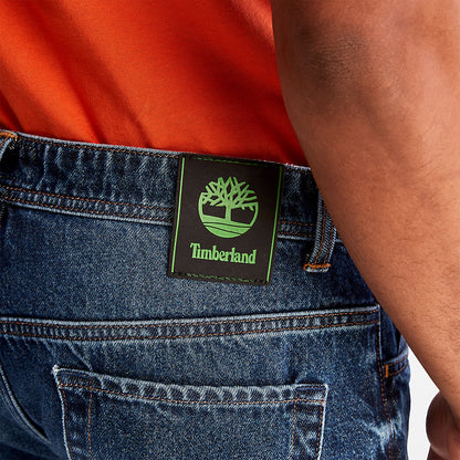 Timberland Mens Outdoor Heritage EK+ Denim Jeans for Men in Indigo