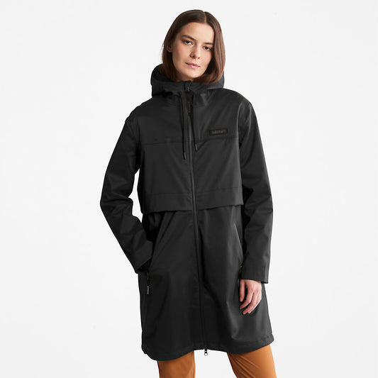 Timberland Womens Waterproof Mid-length Parka for Women in Black