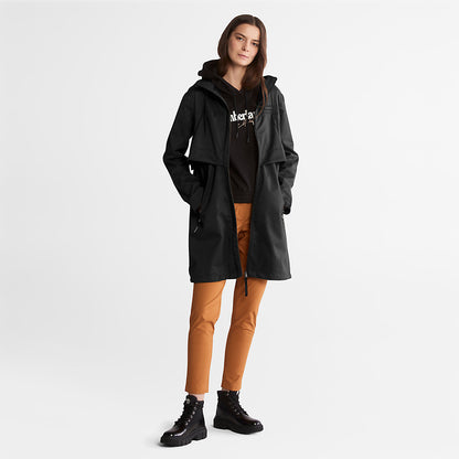 Timberland Womens Waterproof Mid-length Parka for Women in Black