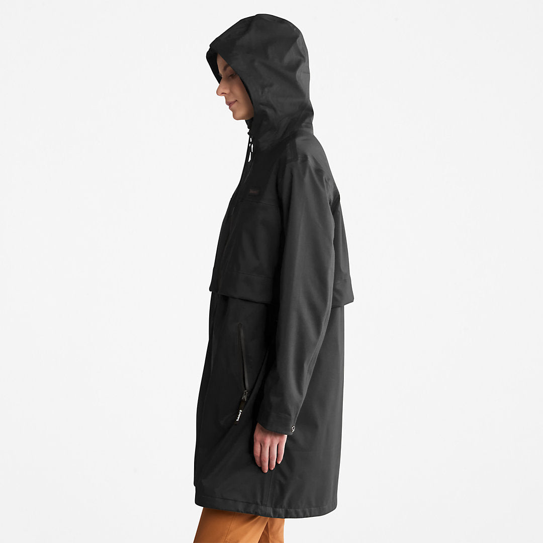 Timberland Womens Waterproof Mid-length Parka for Women in Black