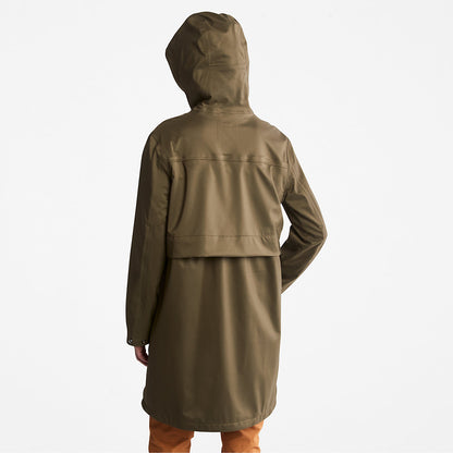 Timberland Womens Waterproof Mid-length Parka for Women in Dark Green