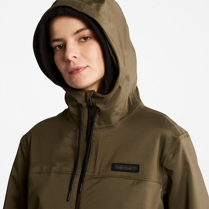 Timberland Womens Waterproof Mid-length Parka for Women in Dark Green