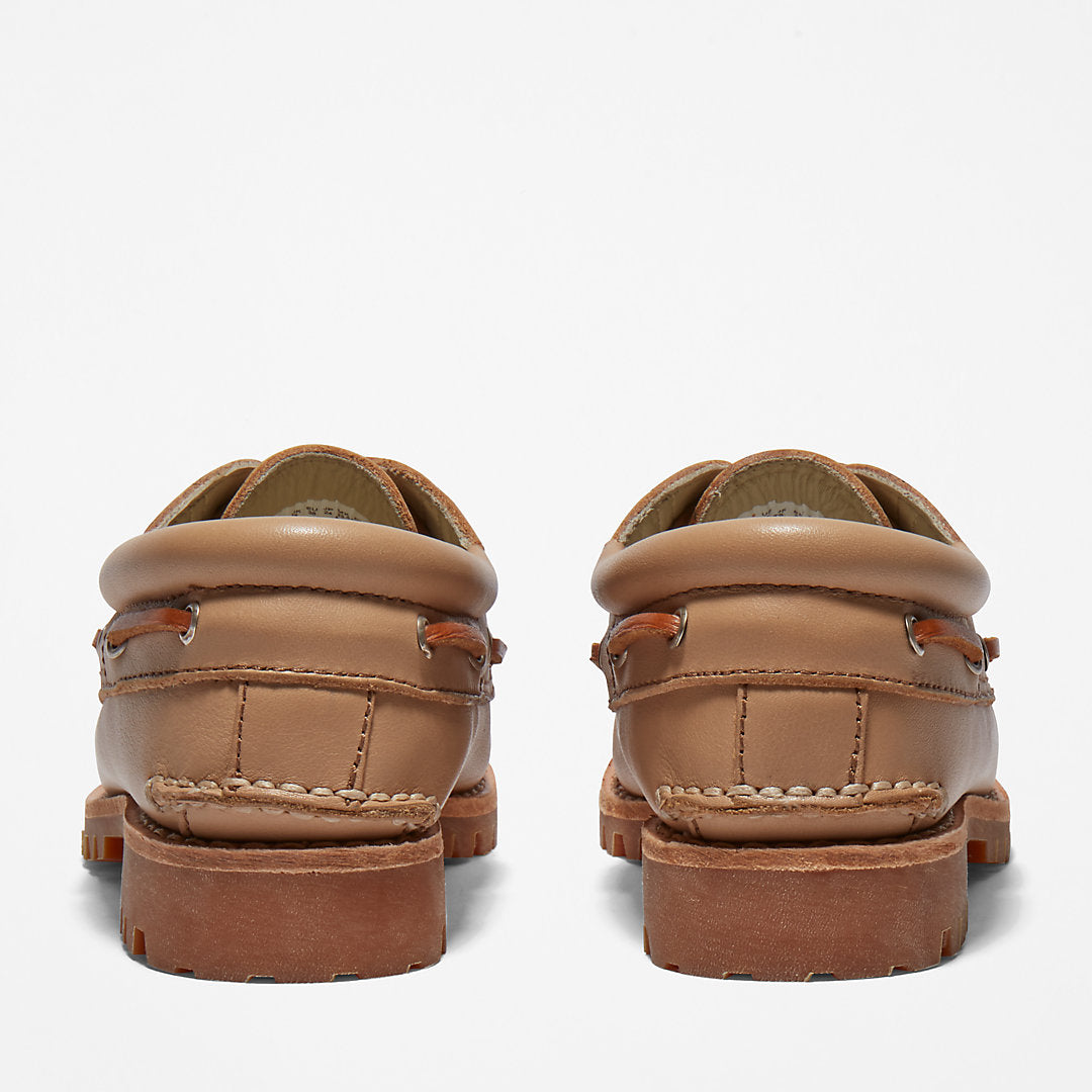Timberland Womens Timberland® Noreen 3-Eye Boat Shoe for Women in Beige