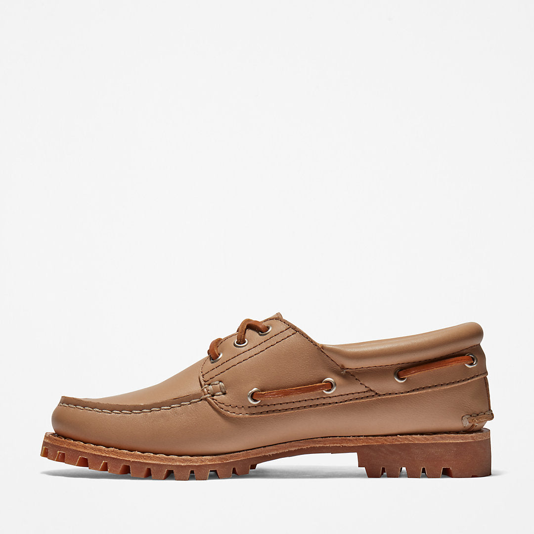 Timberland Womens Timberland® Noreen 3-Eye Boat Shoe for Women in Beige