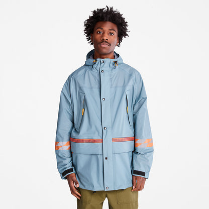Timberland Mens Bee Line x Timberland® Triple-layer Parka in Blue