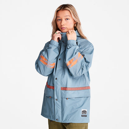 Timberland Mens Bee Line x Timberland® Triple-layer Parka in Blue