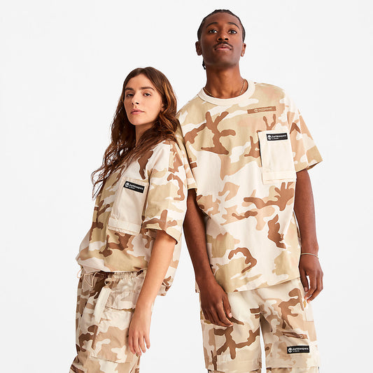 Timberland Mens Earthkeepers® by Raeburn Utility T-Shirt in Camo