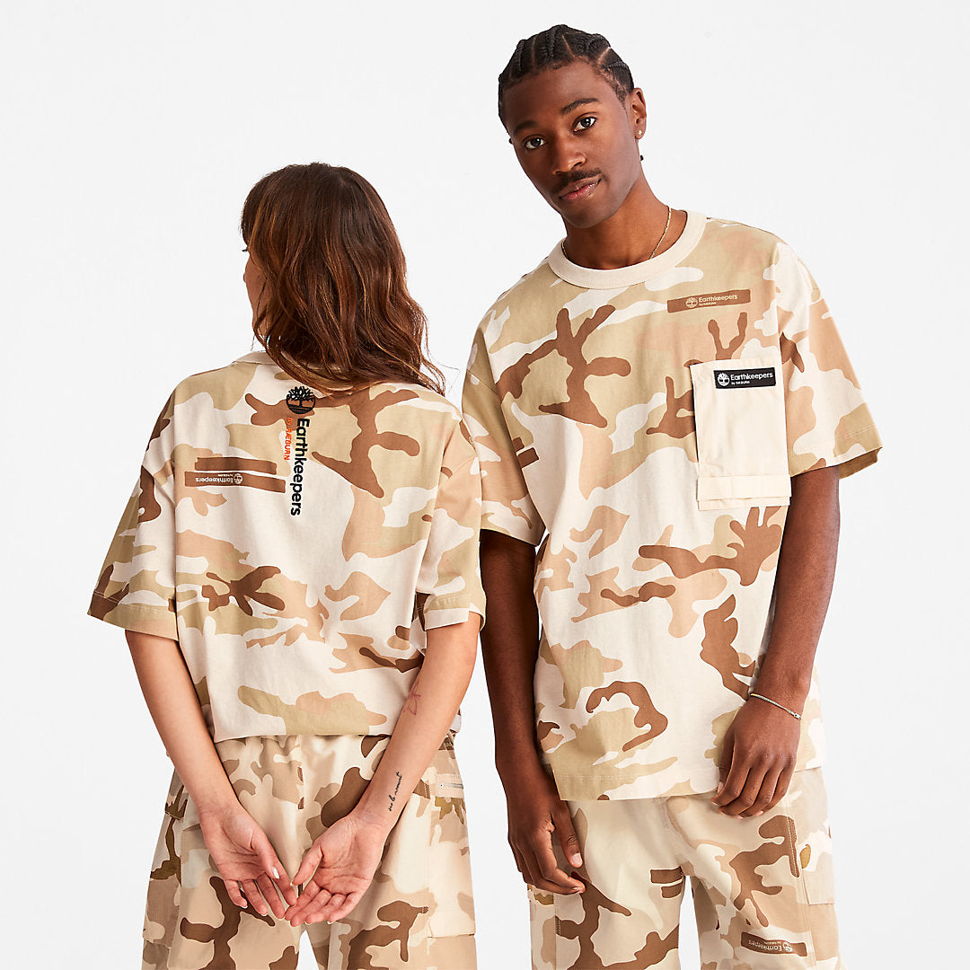 Timberland Mens Earthkeepers® by Raeburn Utility T-Shirt in Camo