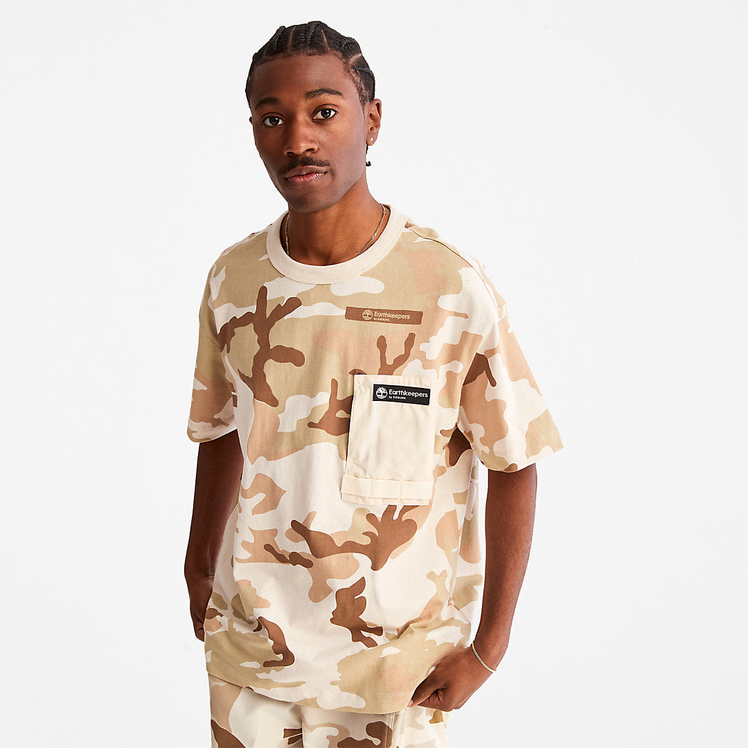 Timberland Mens Earthkeepers® by Raeburn Utility T-Shirt in Camo