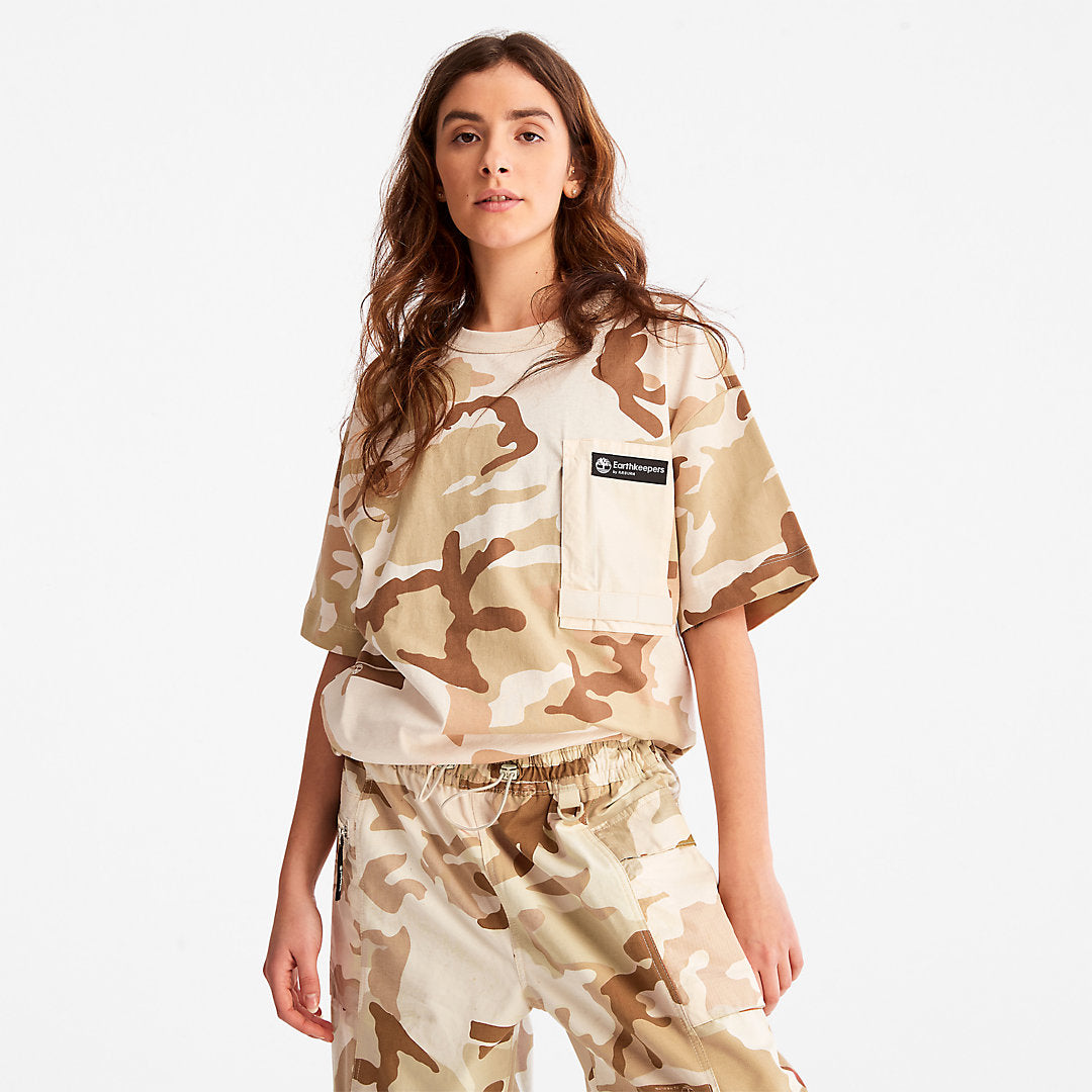 Timberland Mens Earthkeepers® by Raeburn Utility T-Shirt in Camo