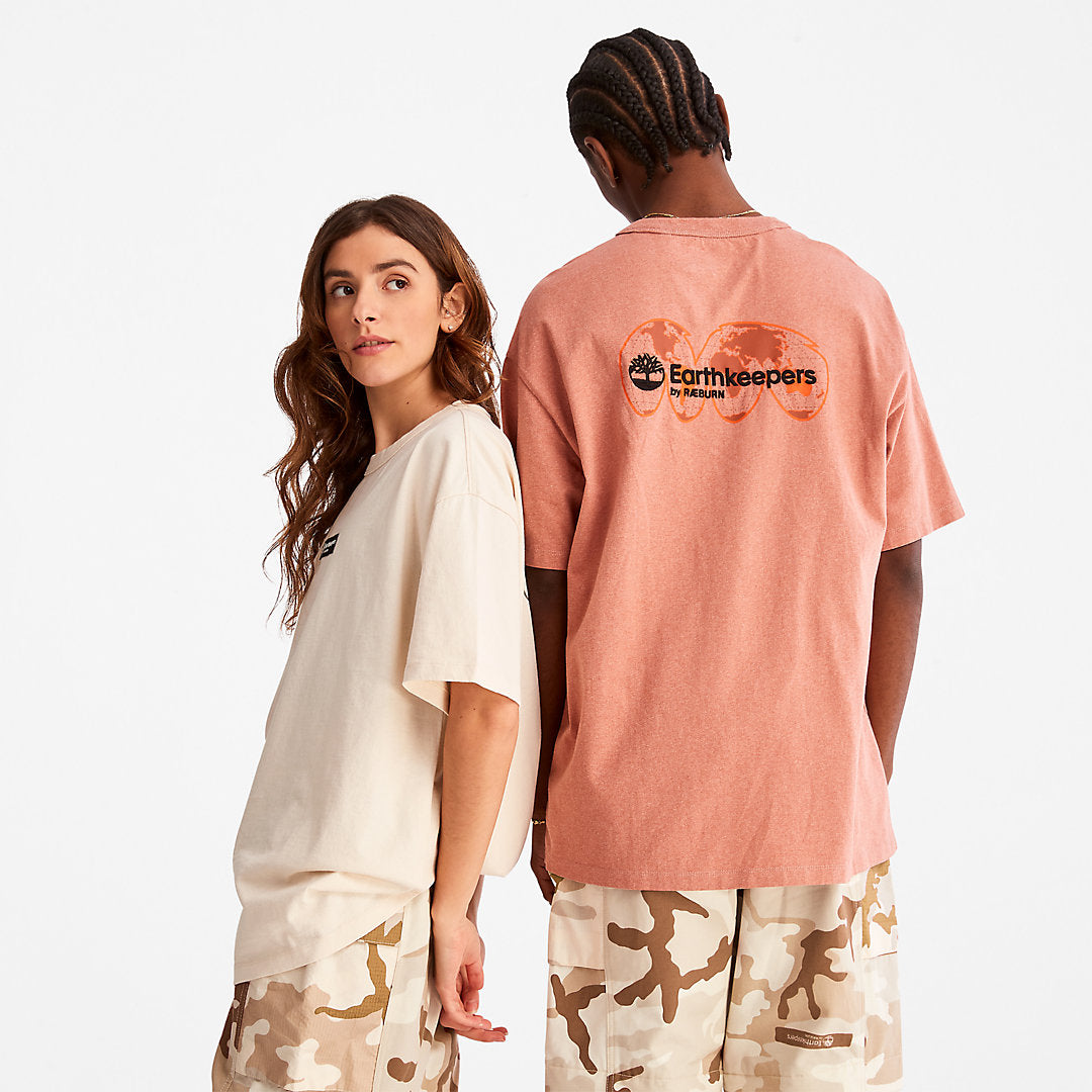 Timberland Mens Earthkeepers® by Raeburn Archive Globe T-Shirt Colourless