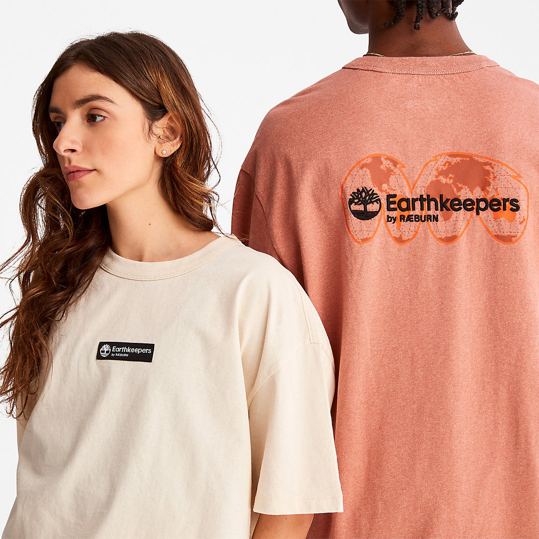 Timberland Mens Earthkeepers® by Raeburn Archive Globe T-Shirt Colourless