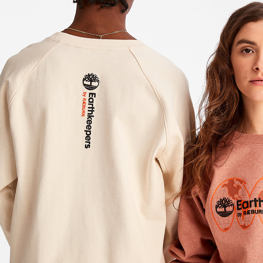 Timberland Mens Earthkeepers® by Raeburn Archive Globe Crewneck Sweatshirt Colourless