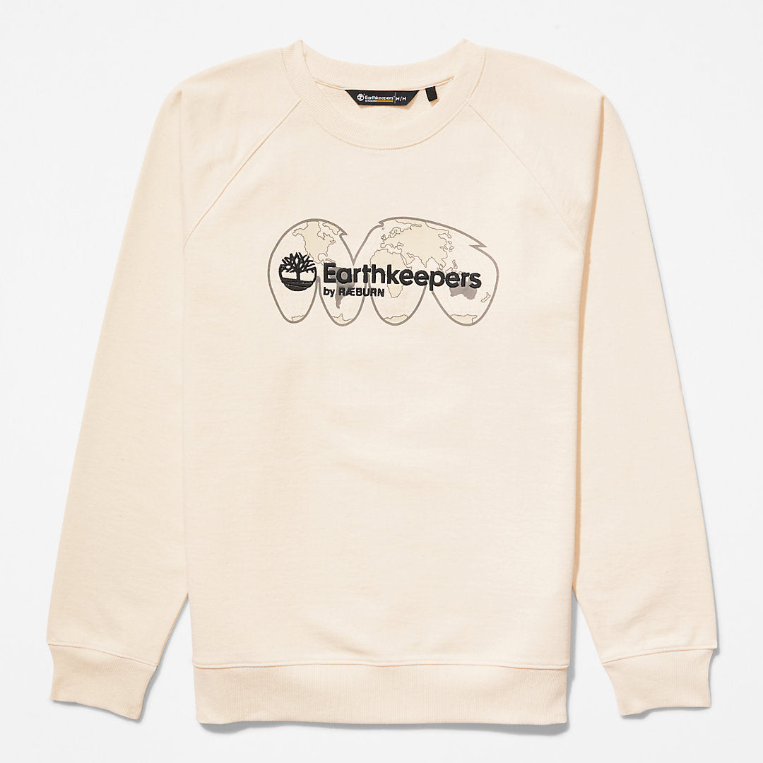 Timberland Mens Earthkeepers® by Raeburn Archive Globe Crewneck Sweatshirt Colourless