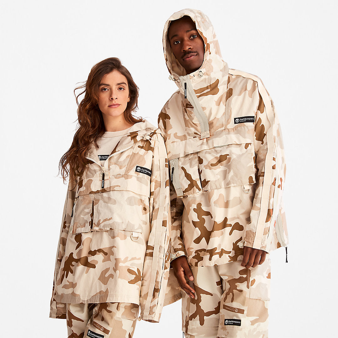Timberland Mens Earthkeepers® by Raeburn Packable Anorak in Camo