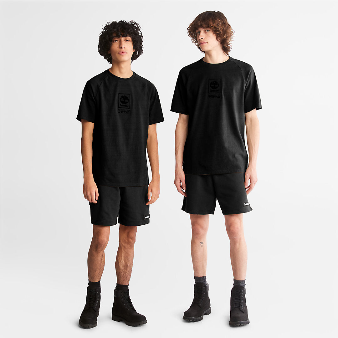 Timberland Mens All Gender Sweatshorts in Black