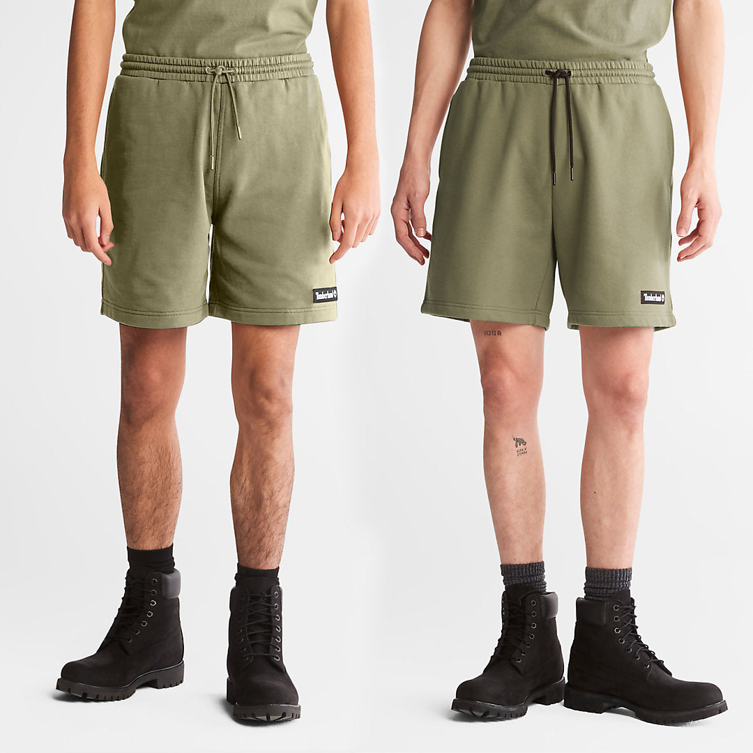 Timberland Mens All Gender Sweatshorts in Green