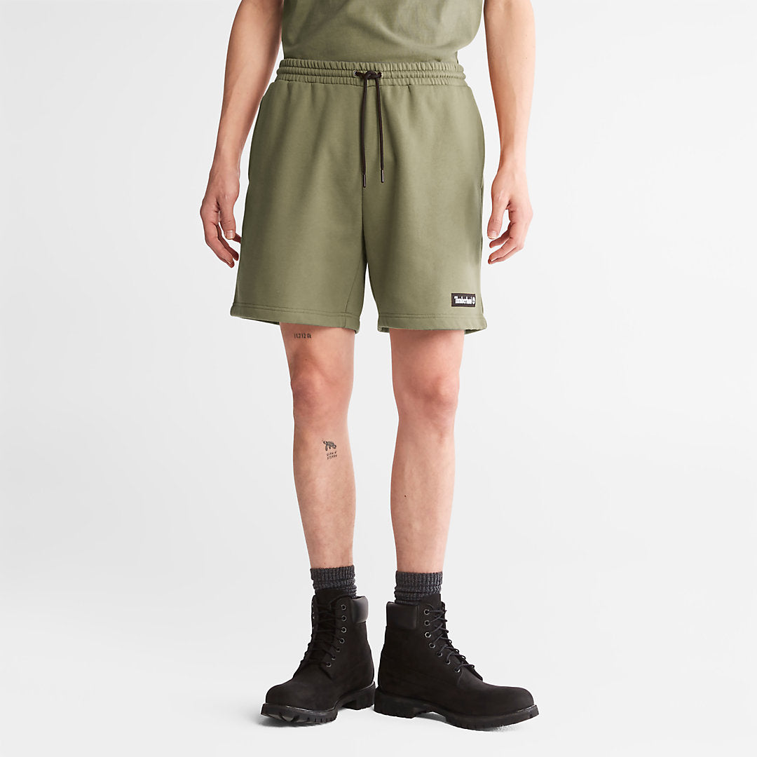 Timberland Mens All Gender Sweatshorts in Green