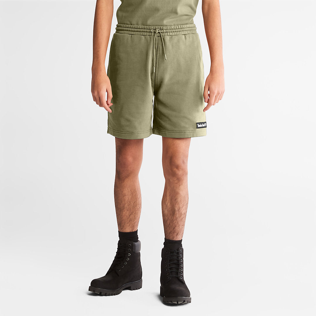 Timberland Mens All Gender Sweatshorts in Green
