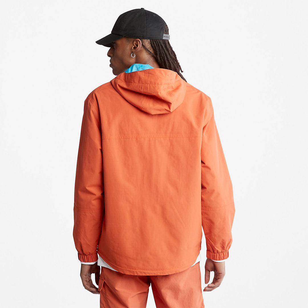 Timberland Mens All Gender Outdoor Archive Anorak in Orange
