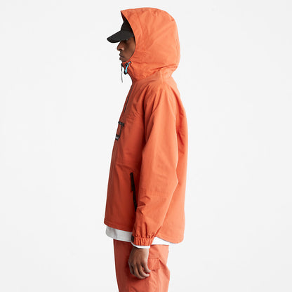 Timberland Mens All Gender Outdoor Archive Anorak in Orange