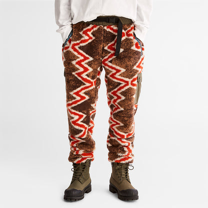 Timberland Mens Bee Line x Timberland® Fleece Bottoms in Red