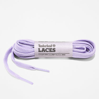 Timberland Mens 132cm/52” Flat Replacement Laces in Purple